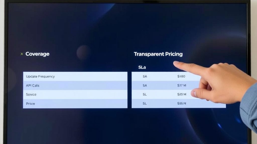 赛事数据服务费用透明吗？怎样比较不同方案？
